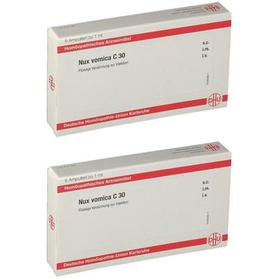 NUX Vomica C 30 Ampullen 2x 2x8x1 ml