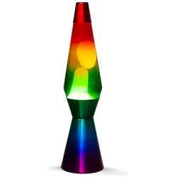 i-Total, Tischlampe, Lavalampe Regenbogen