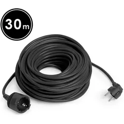 Delight, Verlängerungskabel, Netzwerkerweiterung 30m schwarz (30 m)