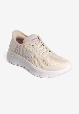Women's The Slip-Ins™ Go Walk Flex Sneaker by Skechers in Off White Medium (Size 9 M)