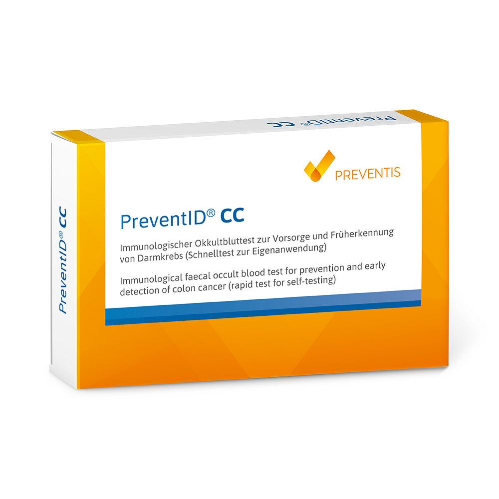 Preventid CC Darmkrebs Selbsttest Stuhl 1 St Test