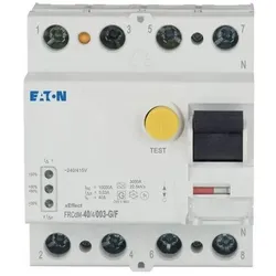 Eaton, Schutzschalter, FEHLERSTROMSCHALTER (FRCDM-40/4/003-G/F)