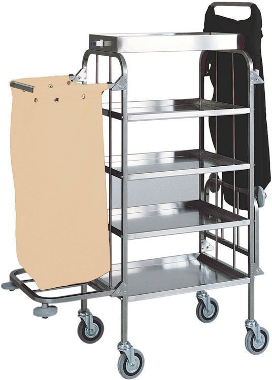 Forcar Carrello Portabiancheria 75/142 x 55 cm