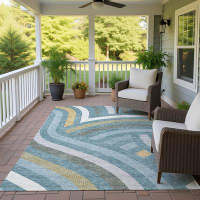 Addison Rugs Machine Washable Indoor/ Outdoor Modern Jalen Chantille Rug
