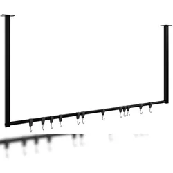 CLP Kleiderstange Fenton mit 12 Kleiderhaken 120x60 cm
