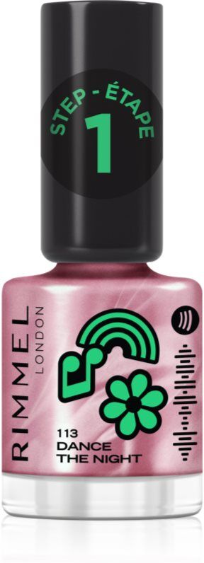 Rimmel SuperGel nail polish shade 113 Dance the Night 12 ml