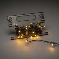 Konstsmide Weihnachtsbeleuchtung  Micro LED Lichterkette mit Aufroller