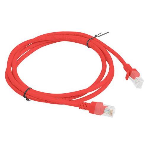 Lanberg PATCHCORD KAT.6 1.5M CZERWONY (CAT6, 1.50 m) (PCU6-10CC-0150-R)