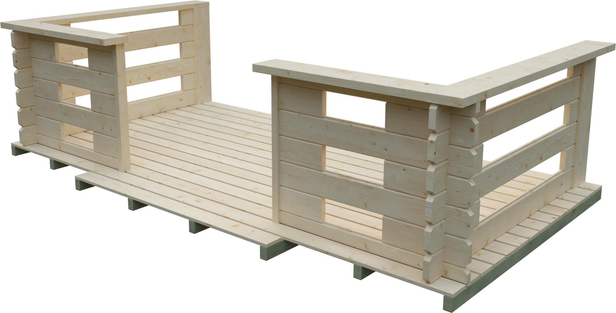 Gartenhaus Terrasse 3,00x1,50 m