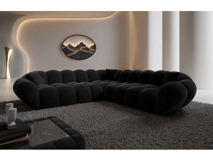 Stoff Ecksofa Maleron L-Form
