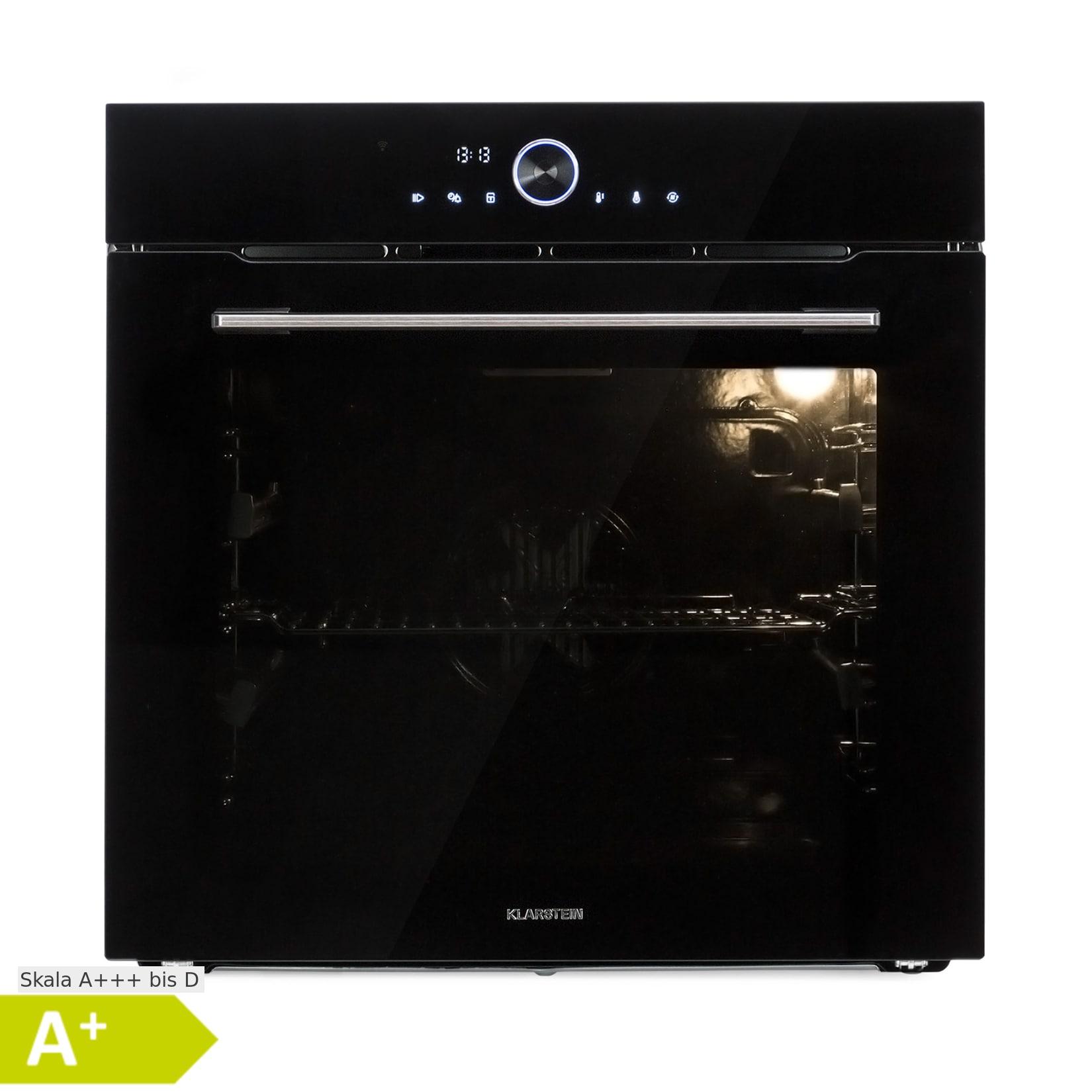 Illuminosa Smart Einbaubackofen 2800W 11 Funktionen App-Steuerung