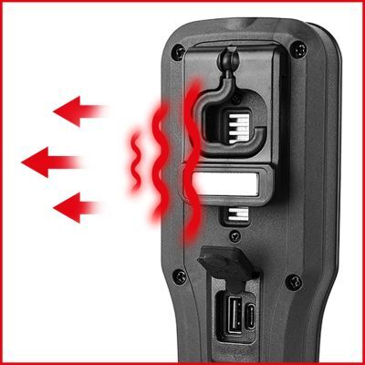Ks Tools Handleuchte Mobile Werkstatt-Handlampe, Knickbar, 550 Lumen 150.4490 Led