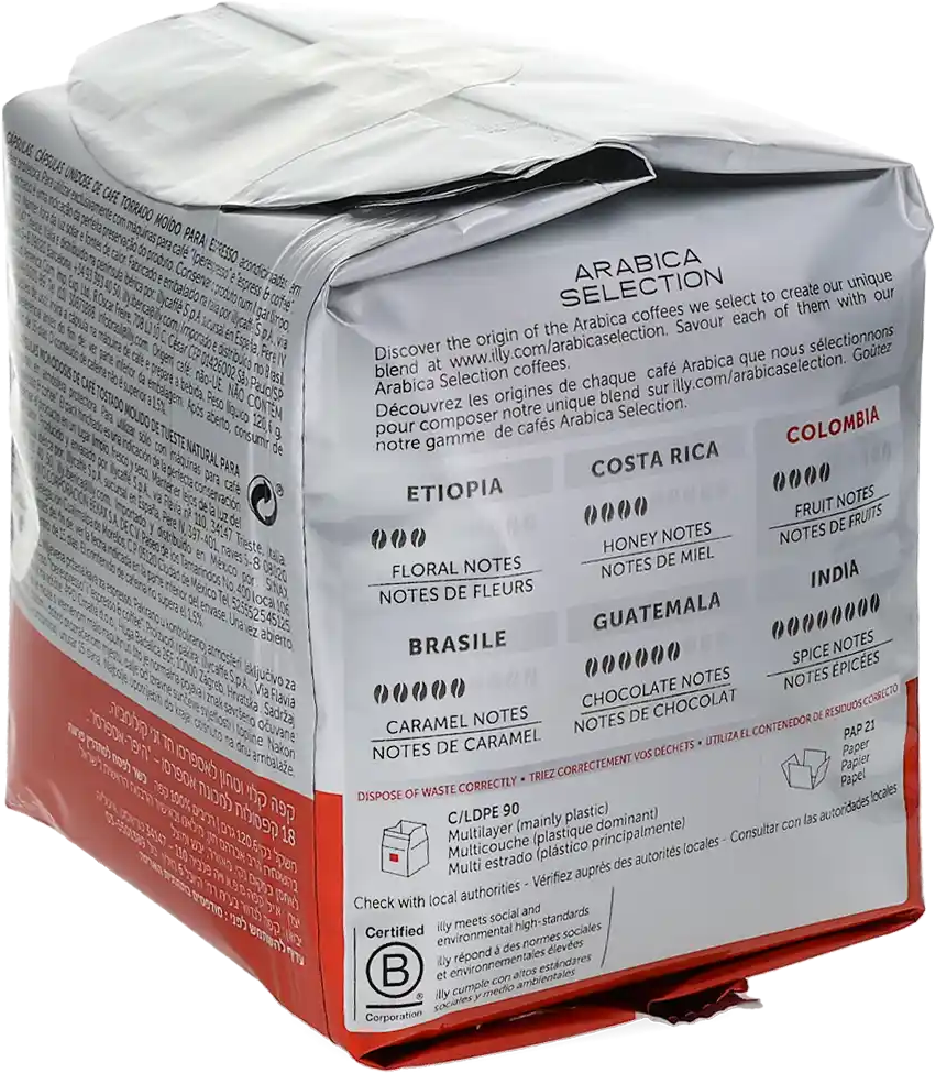 illy   Colombia - 18 Capsules de café pour illy IperEspresso - Café noir