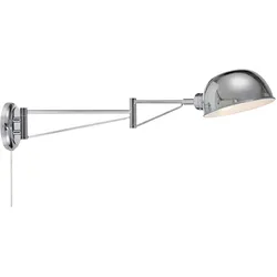 Wandleuchte Portland Wall Edelstahlfarben max. 40 Watt Wandlampe