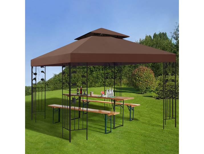 CanAmendments-Couverture supérieure de remplacement, abri de gril extérieur, couverture de tente de barbecue, dessus de tente, couverture de remplacement pour jardin.