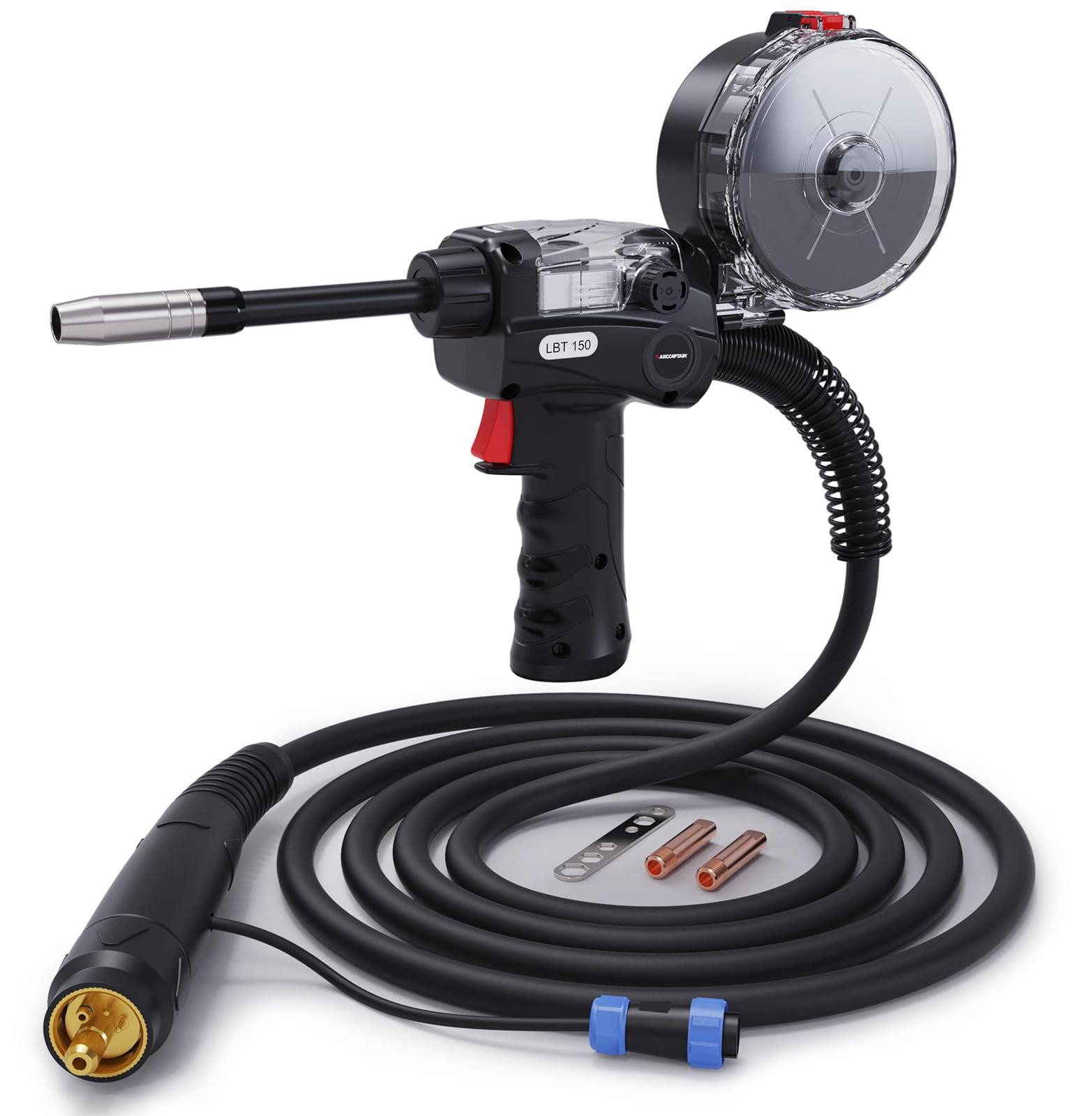 Selius MIG MAG lastoorts spoelpistool 150A 3m voor MIG200