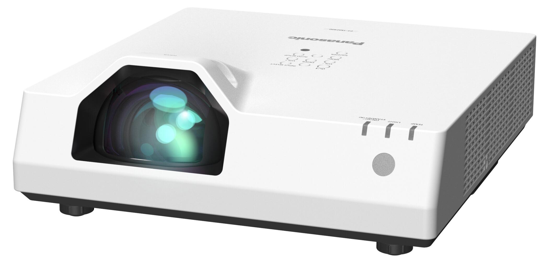 Panasonic PT-TMW380 Kurzdistanz Beamer mit 3800 Lumen und scharfen WXGA-Bildern für Business und Bildung