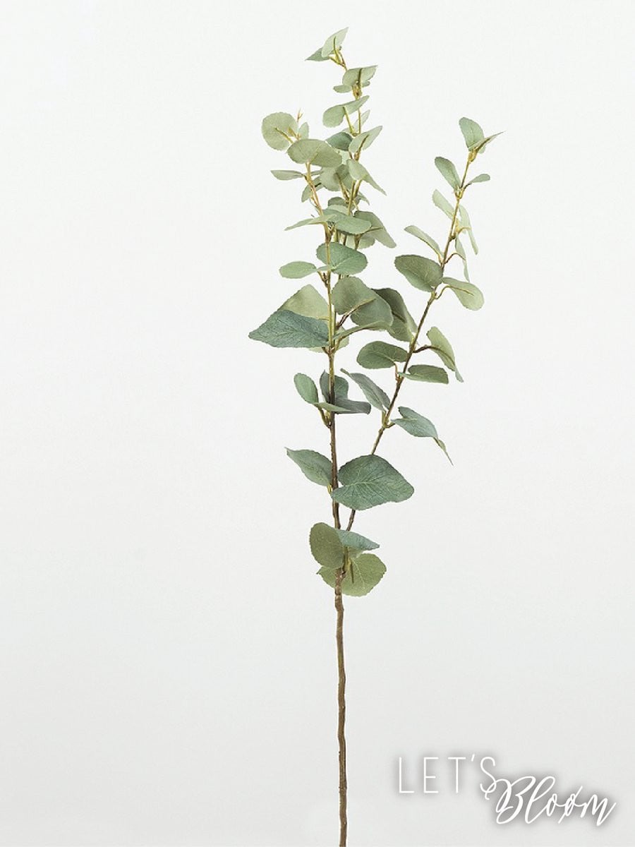 Let's Bloøm Eucalyptus Kunsttak Groen Zijden Kunstbloem
