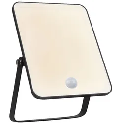 Osram LED Fluter  Floodlight Essential Sensor 30W 3000K Warmweißes Licht IP65 schwarz