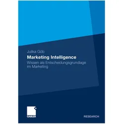 Marketing Intelligence, Fachbücher von Julika Göb
