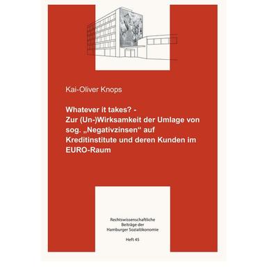Whatever it takes?, Gebundene Ausgabe von Kai-Oliver Knops, BoD – Books on Demand, 978-3-7557-1387-6