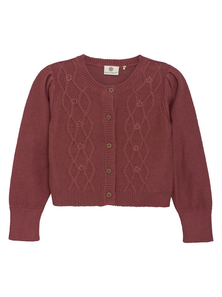 enfant Cardigan in Rot - 128
