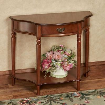 Touch of Class Foster Console Table Regal Walnut , Regal Walnut