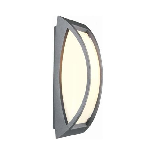 SLV Meridian 2 opbouwarmatuur voor wand en plafond, antraciet, IP54, E27