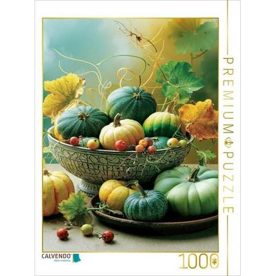 CALVENDO Puzzle Oktober - Kürbiszeit | 1000 Teile Lege-Größe 64x48cm Foto-Puzzle für glückliche Stunden