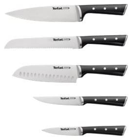 Tefal Ice Force K232S5 Set van 5 keukenmessen en bestek inclusief messenblok