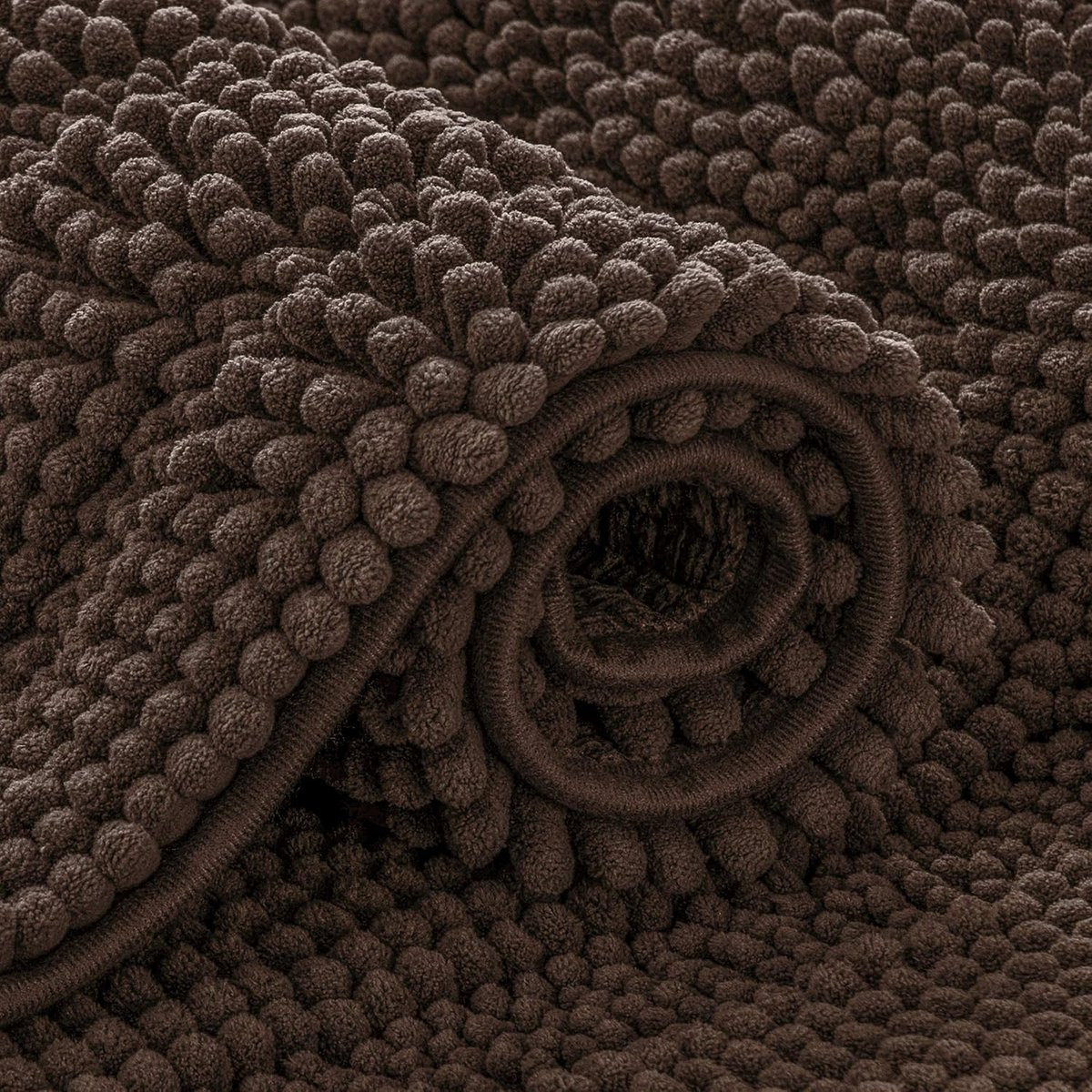 Zachte Chenille Badmat voor Badkamer - Waterabsorberend en Sneldrogend