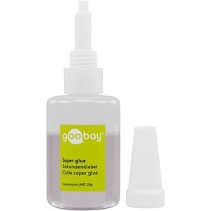 Goobay Sekundenkleber Super Glue, 77012, flüssig, 20g