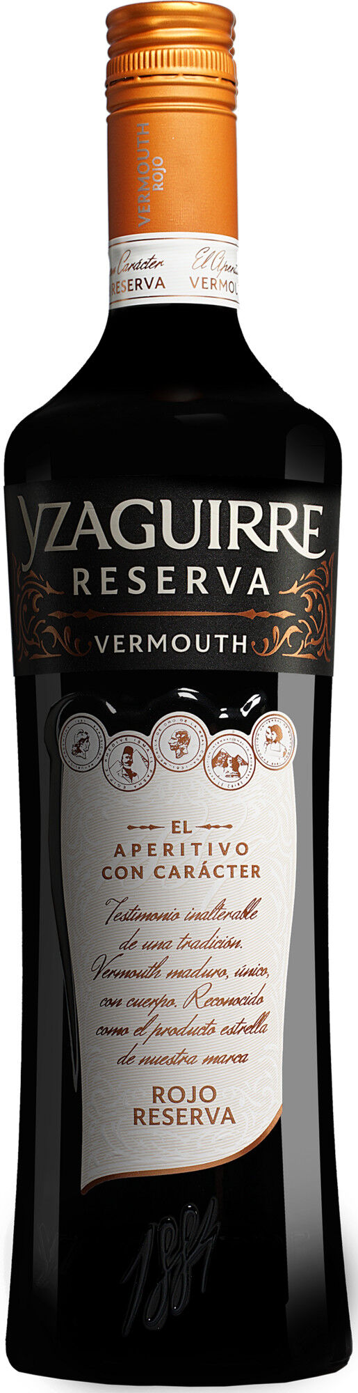 Vermouth Yzaguirre Rojo Reserva - 1,0 Liter 18% Vol. Süß aus Spanien