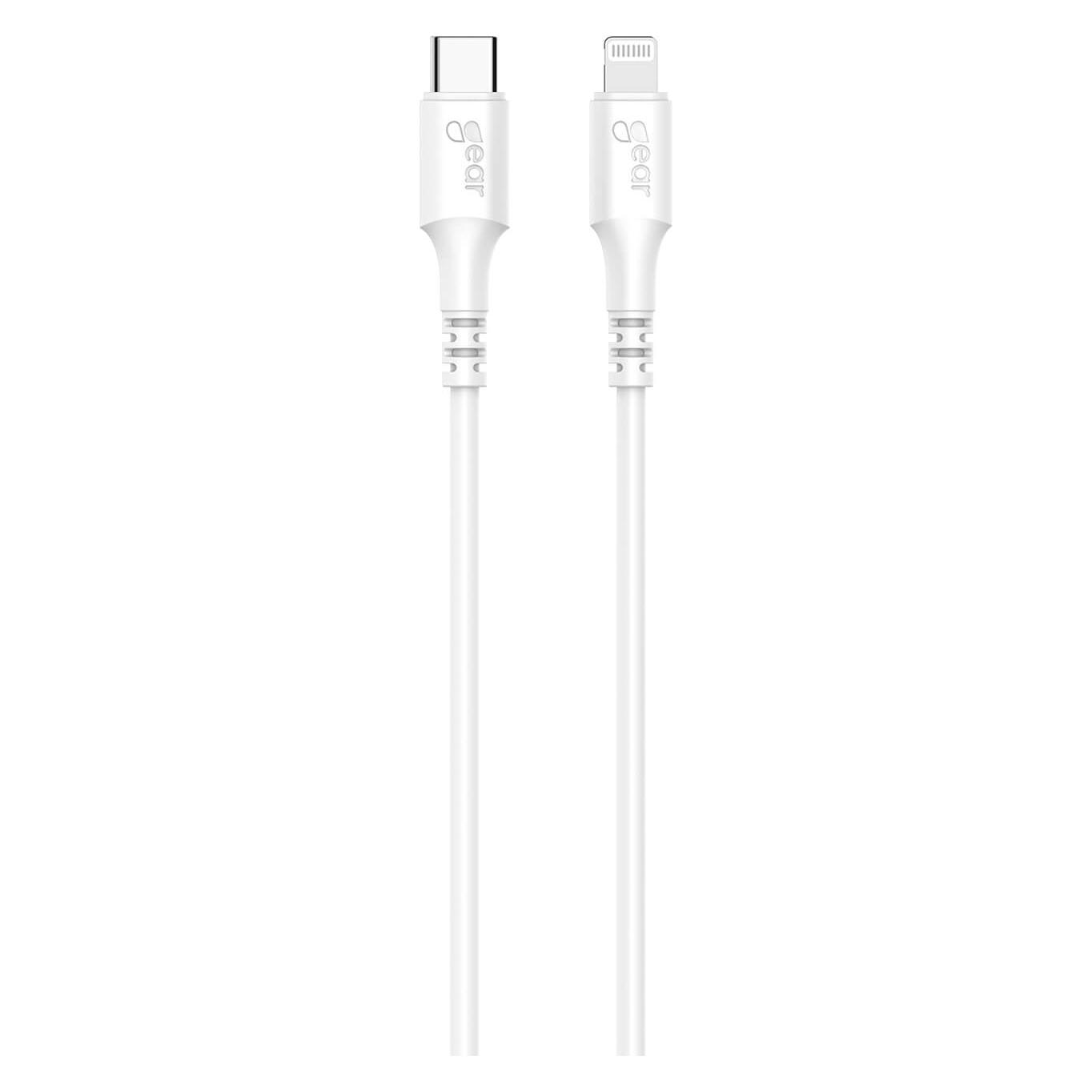 Carl GEAR Ladekabel USB-C til Lightning (1 m, USB 2.0, 27 W) (665103)