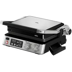 Braun CG7040 CG, Kontaktgrill, Silber, Schwarz