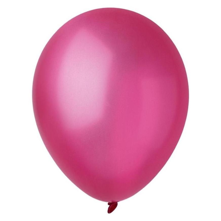 GoDan Decomex metallische Fuchsia-Luftballons 100 Stück (100x) (54617466)