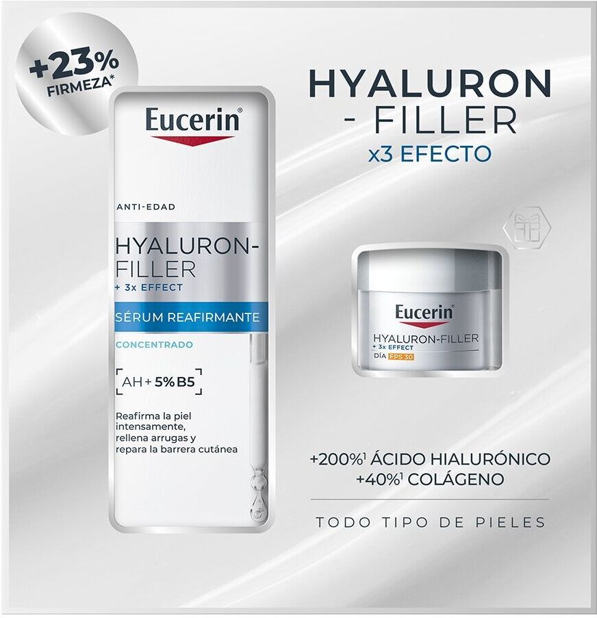 Eucerin Hyaluron-Filler Firming Serum 30ml + Day Cream SPF 30 20ml