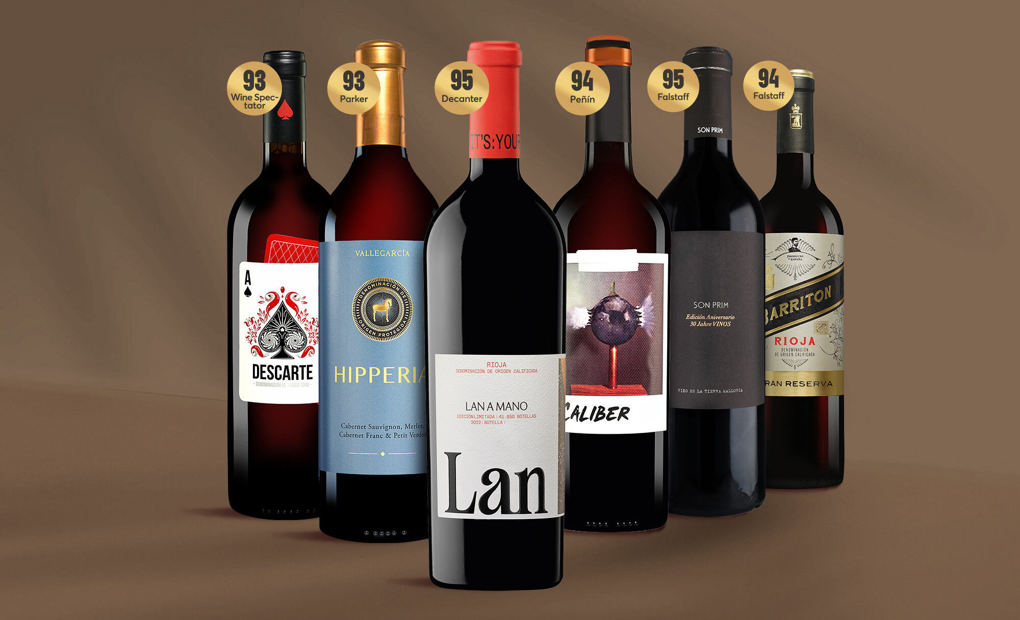 Schatzkammer-Paket Weinpaket  aus Spanien