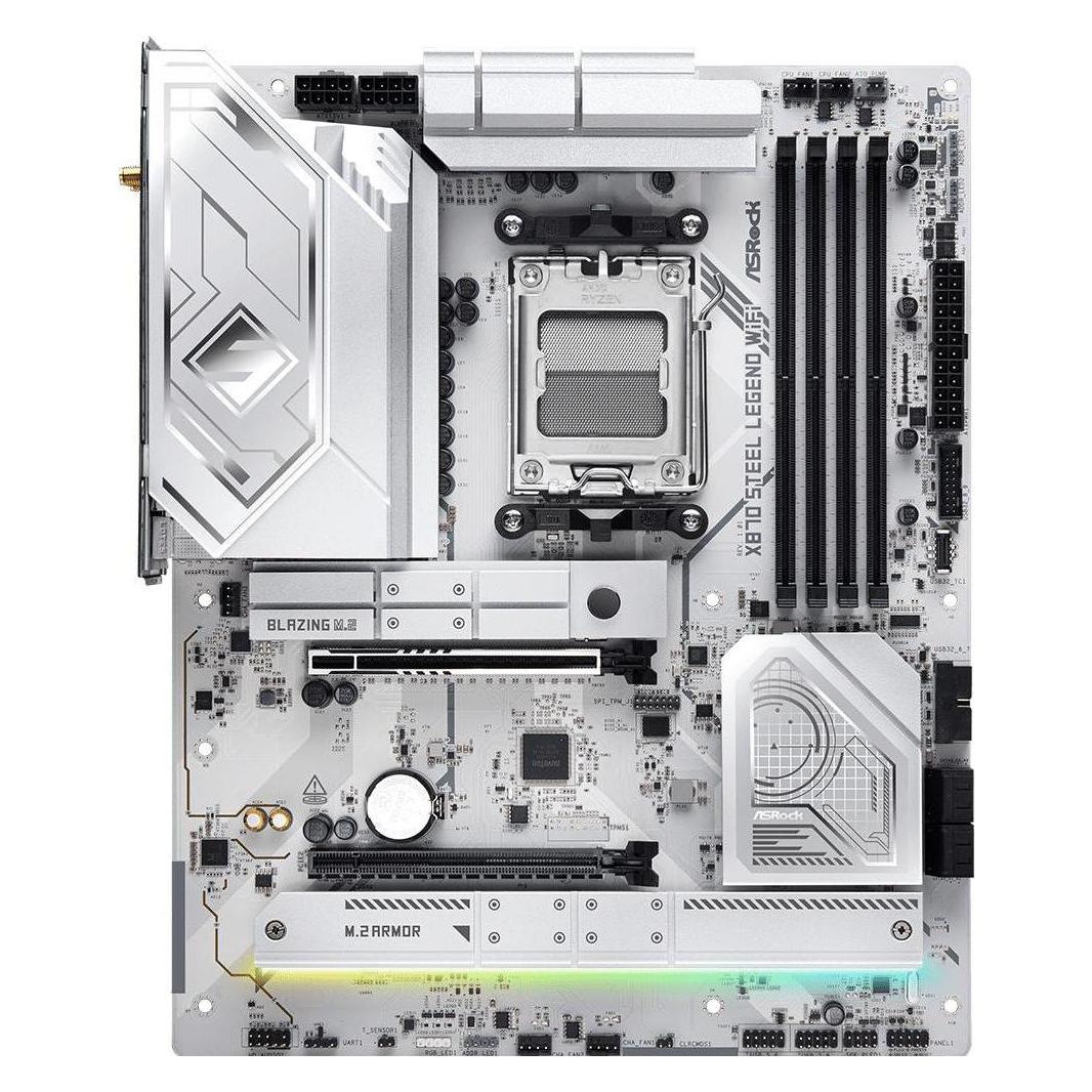 AsRock X870 Steel Legend WiFi (AM5, AMD X870, ATX) (90-MXBPJ0-A0UAYZ)