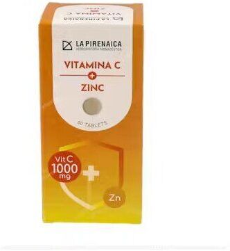 La Pirenaica Vitamin C + Zinc 60 Tablets