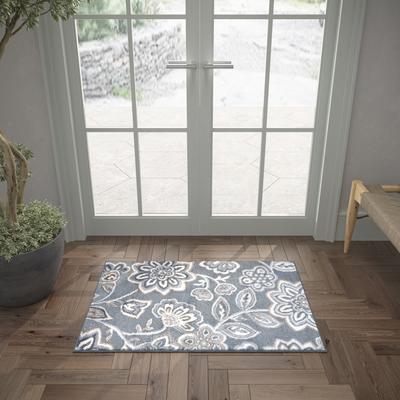 Alise Rugs Carrington Transitional Floral & Botanical Indoor Area Rug