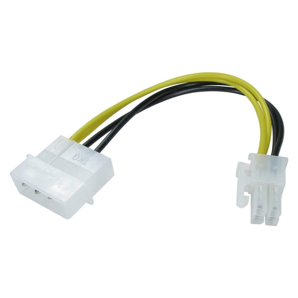 Cables Direct CDL Molex to P4 Power Cable (88RB-528)