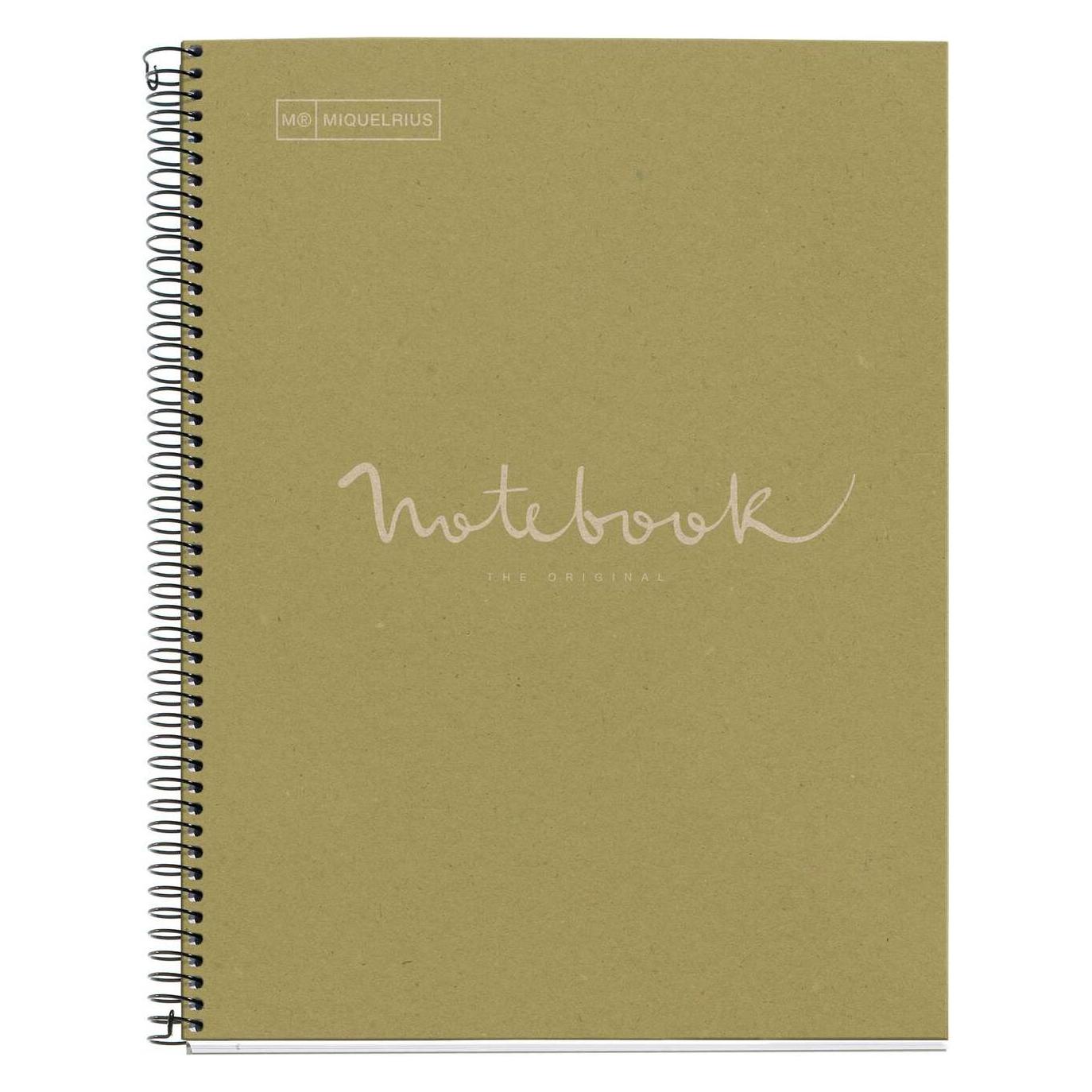 Maul ECO Emotions NB1 ECOGREEN Recy. A4 HOR 80G grün (Speditionsversand) (A4, Liniert, Harter Einband) (A609555)