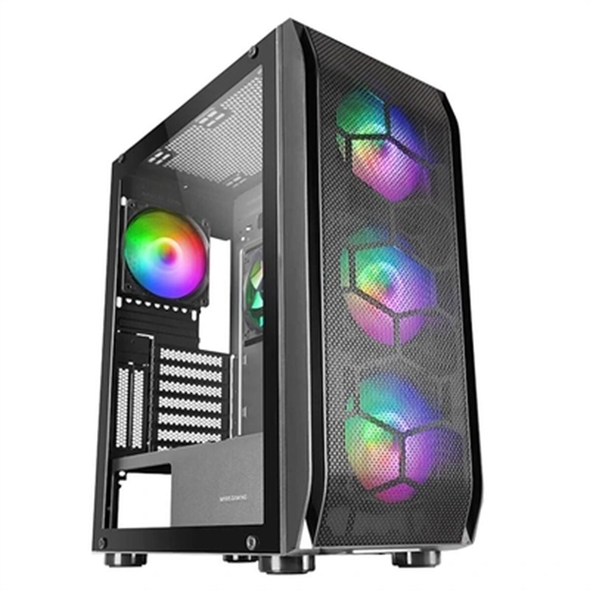 Mars Gaming MCKX Tower Gaming PC, Zwart, ATX, E-ATX, Micro ATX, Mini-ITX