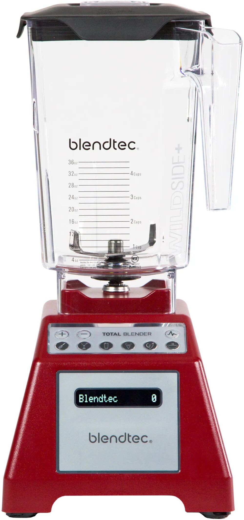 Ⓜ️🔵🔵🔵 BLENDTEC Total Blender Red - Frullatore professionale ad altissime prestazioni, c