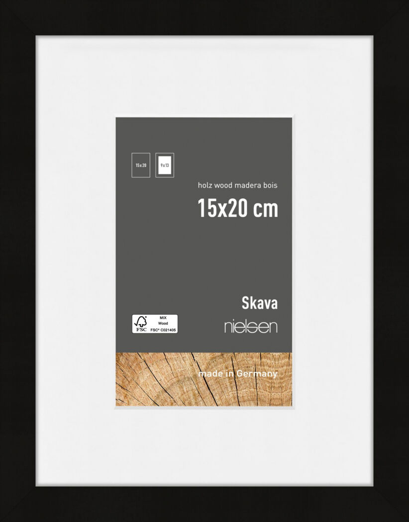 Nielsen Skava 6317100 15x20cm schwarz