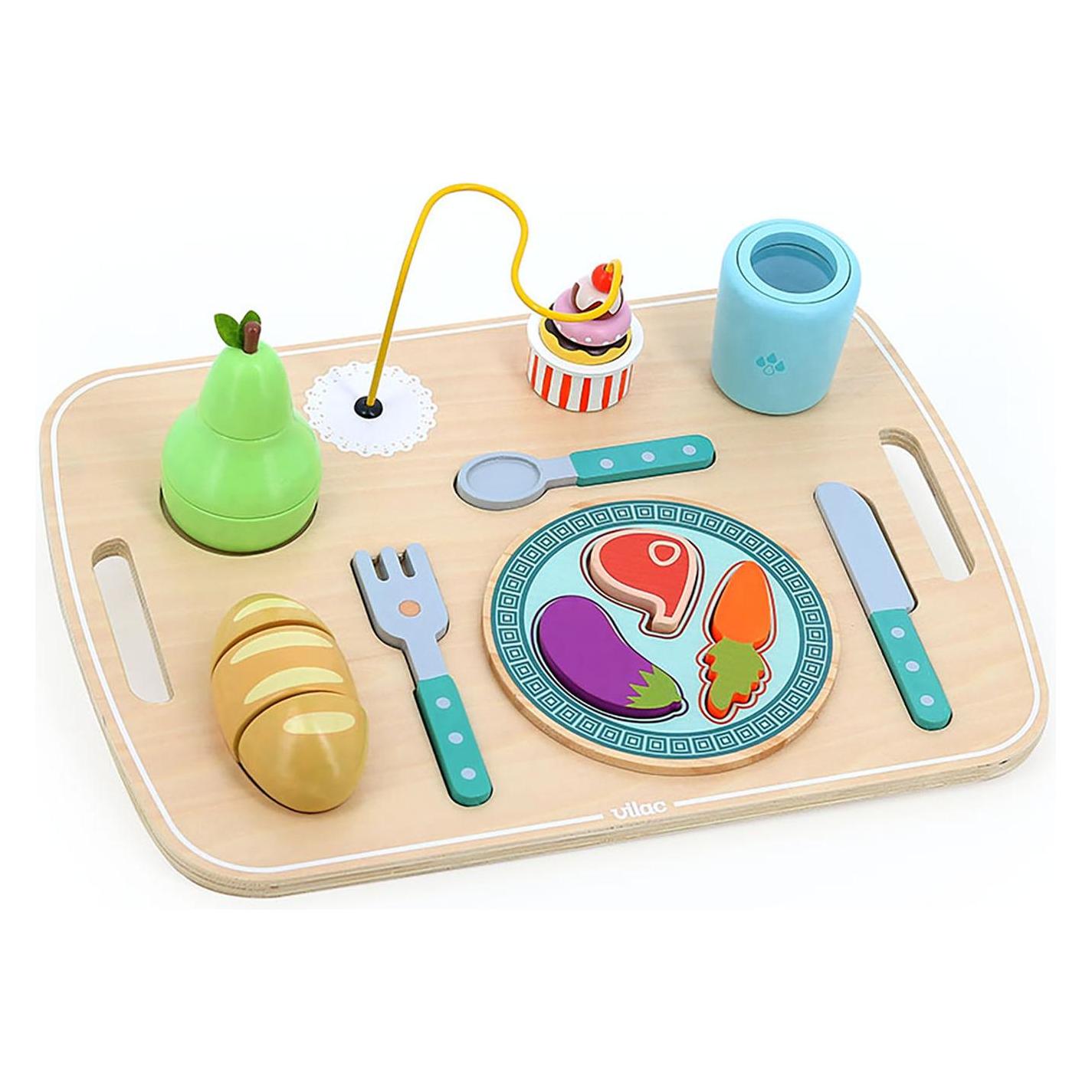 Vilac - Activity Toy - Dinner Time (8128) (1.50 - 3 Jahre) (8128)