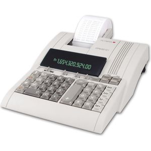Olympia Tischrechner CPD 3212 T, Thermodruck, 12-stelliges, beleuchtetes Display, mit Netzteil