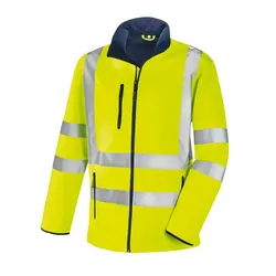 Warnschutz Softshelljacke "NIAGARA" gelb - L - gelb