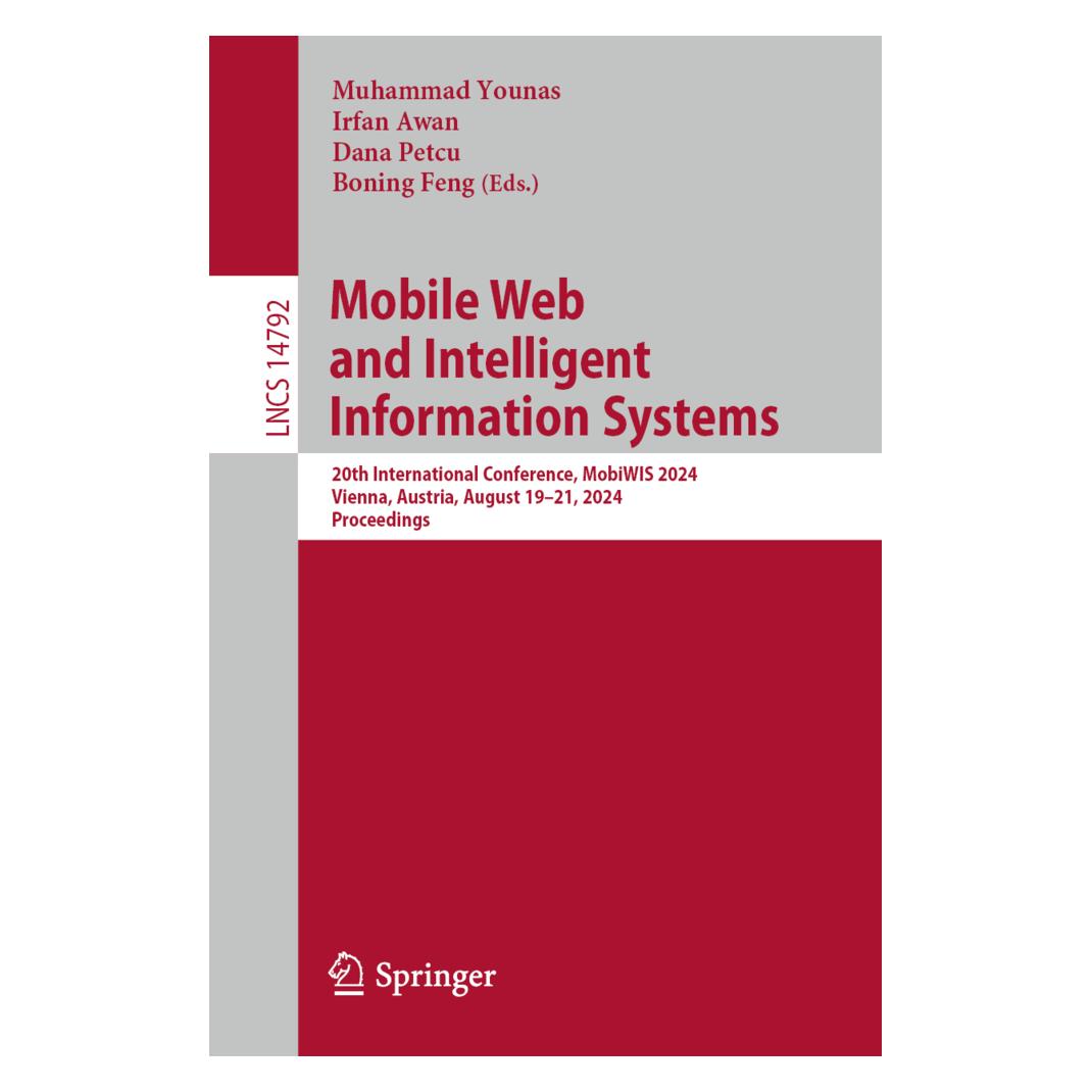 Springer Mobile Web and Intelligent Information Systems (Englisch, Softcover, Boning Feng, Dana Petcu, Irfan Awan, Muhammad Younas) (57091605)